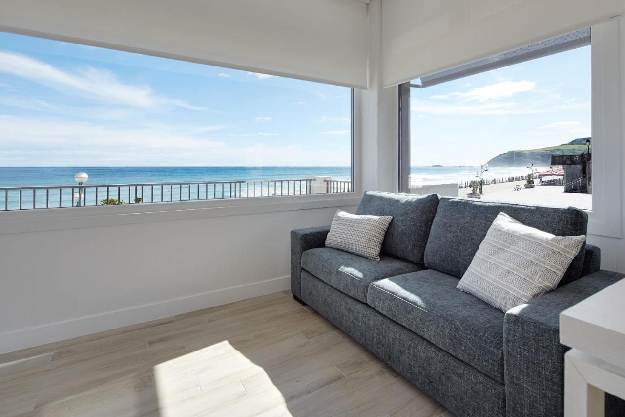 Apartamentos Egona Zarautz Sobre El Mar ภายนอก รูปภาพ